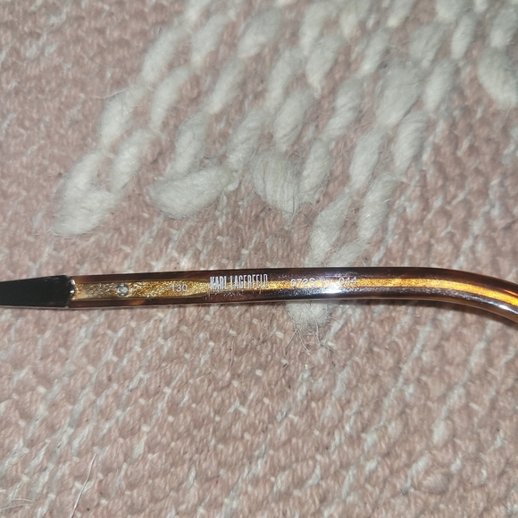 Karl Lagerfeld tortoise sunglasses - Picture 3 of 3